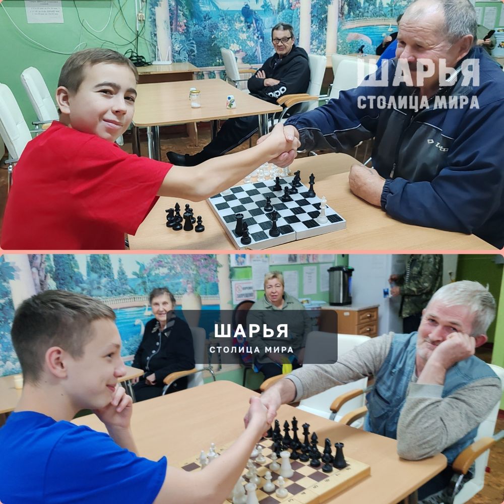 Школьники приняли участие в Шахматном турнире поколений — Шарья — фото 3