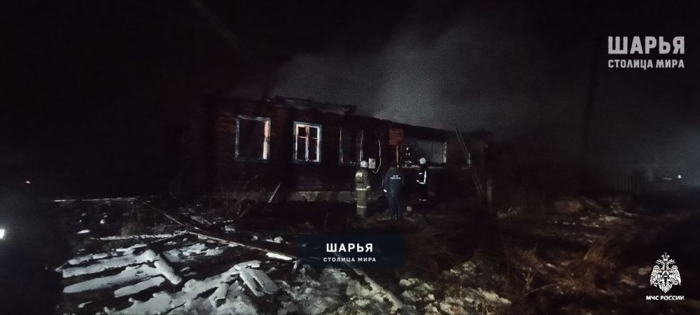 В Шарьинском районе во время пожара погиб пенсионер — Шарья — фото 2