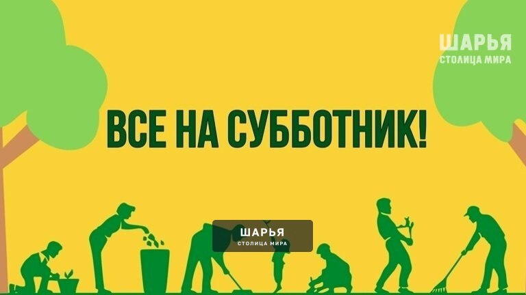 Прими участие в субботнике, сделай свой город чистым! — Шарья