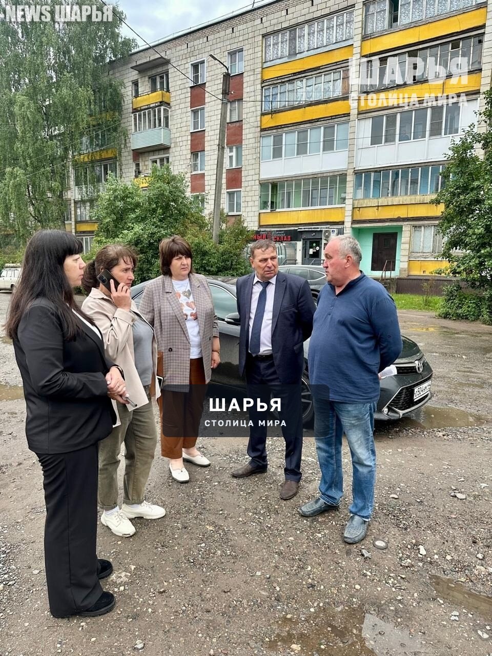 Глава города проконтролировала ход работ по благоустройству сквера в Ветлужском — Шарья — фото 3