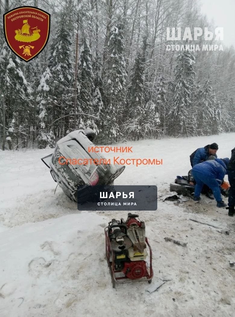 Дорожная авария в Макарьевском районе унесла жизни 2 человек — Шарья — фото 3