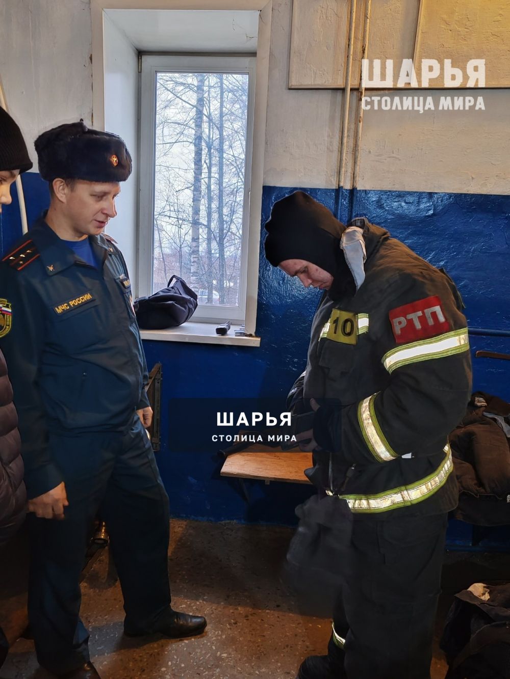 Профориентационная экскурсия в пожарную часть для школьников Шарьи — Шарья — фото 3
