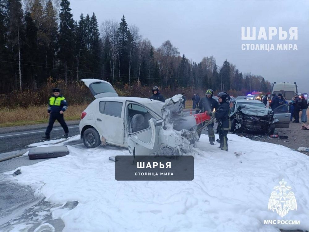 Число жертв вчерашнего ДТП в Костромском районе увеличилось до трёх — Шарья