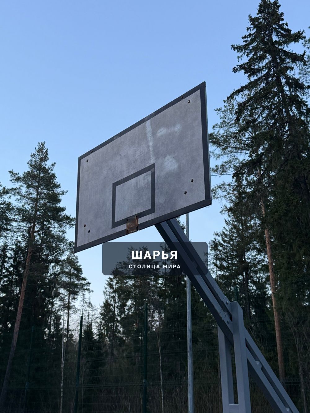 Баскетбольная площадка в парке теряет «лицо» (и кольца) — Шарья — фото 2
