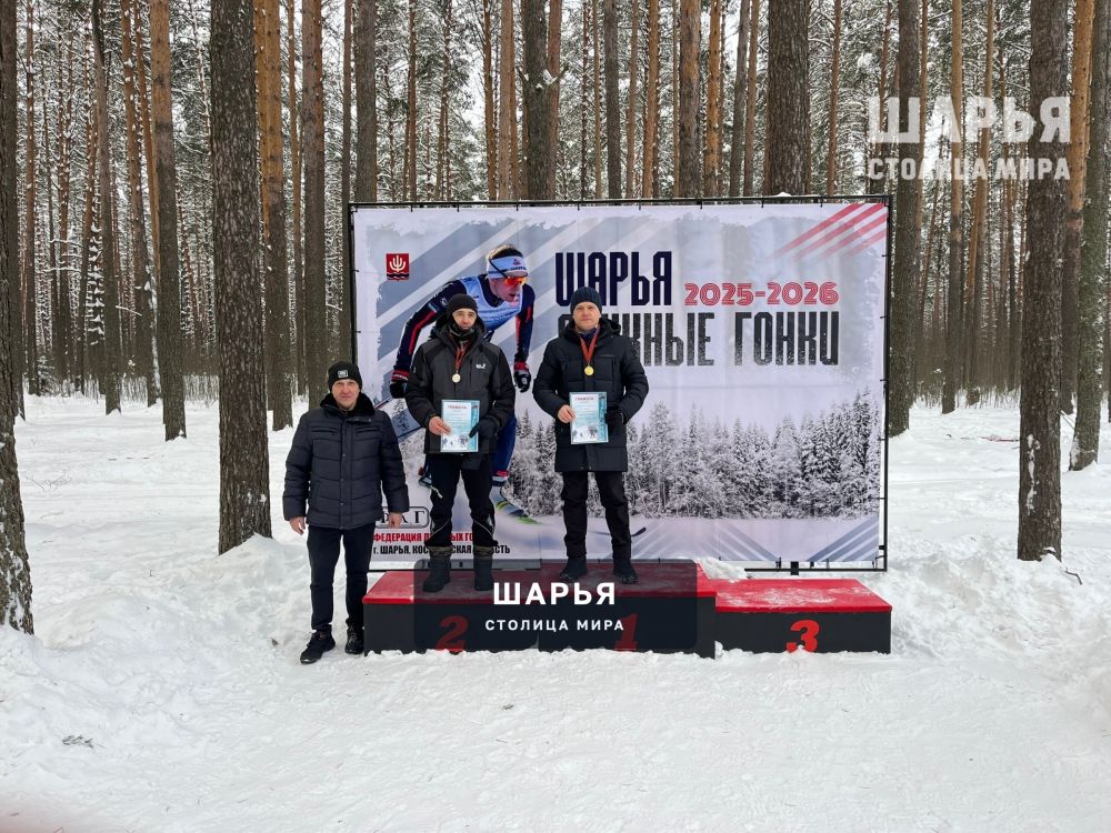 Шарьинские лыжники отметили Крещение Господне на лыжне — Шарья — фото 9