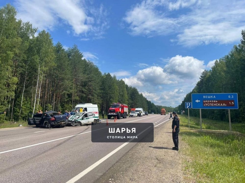 Сегодня, 7 июля около 11 часов на 132-км автомобильной дороги «Кострома-Шарья-Киров-Пермь» в… — фото 3