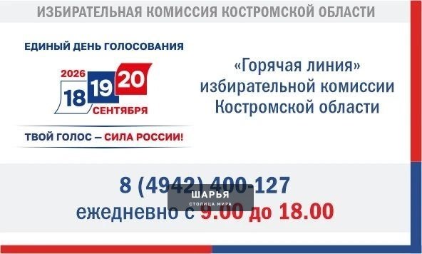 В облизбиркоме подскажут где и как вы сможете проголосовать — Шарья — фото 2