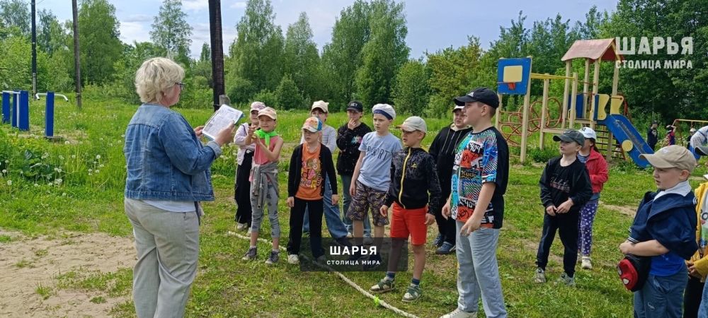В ТОСе «Октябрьский» прошла детская игровая программа «Раз, два, три, четыре, пять – летом… — Шарья — фото 3