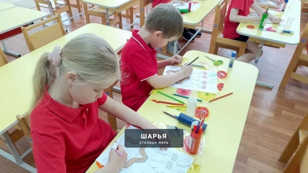 Самые юные участники «Движения первых» стали героями патриотической акции «Эхо Победы» — Шарья — фото 6