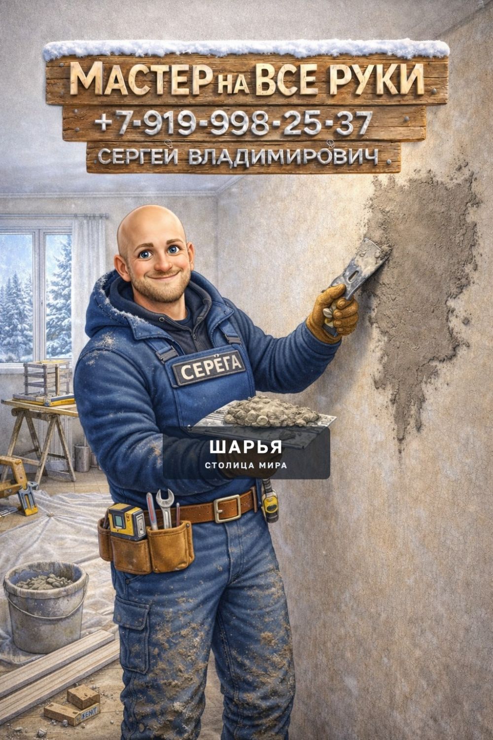 +7-919-998-25-37 — Сергей Владимирович — Шарья