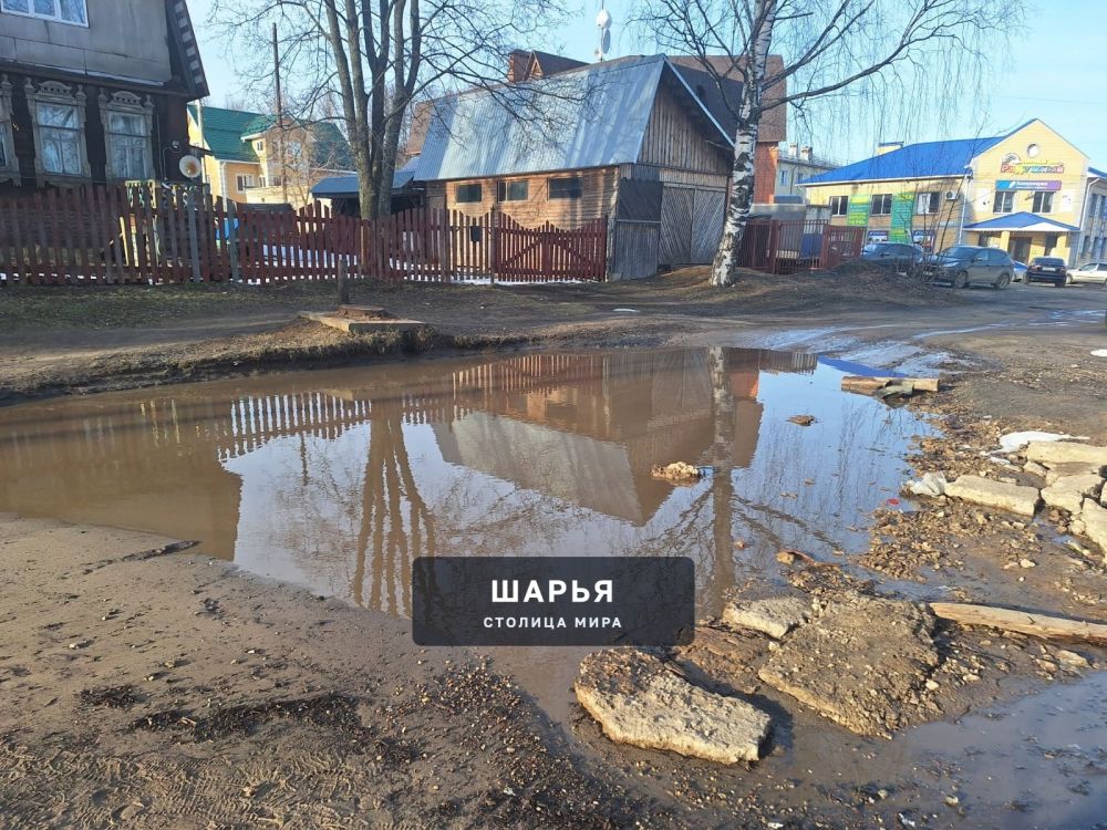 Просим Администрация городского округа г.Шарья принять меры и засыпать яму и грейдировать это… — фото 2