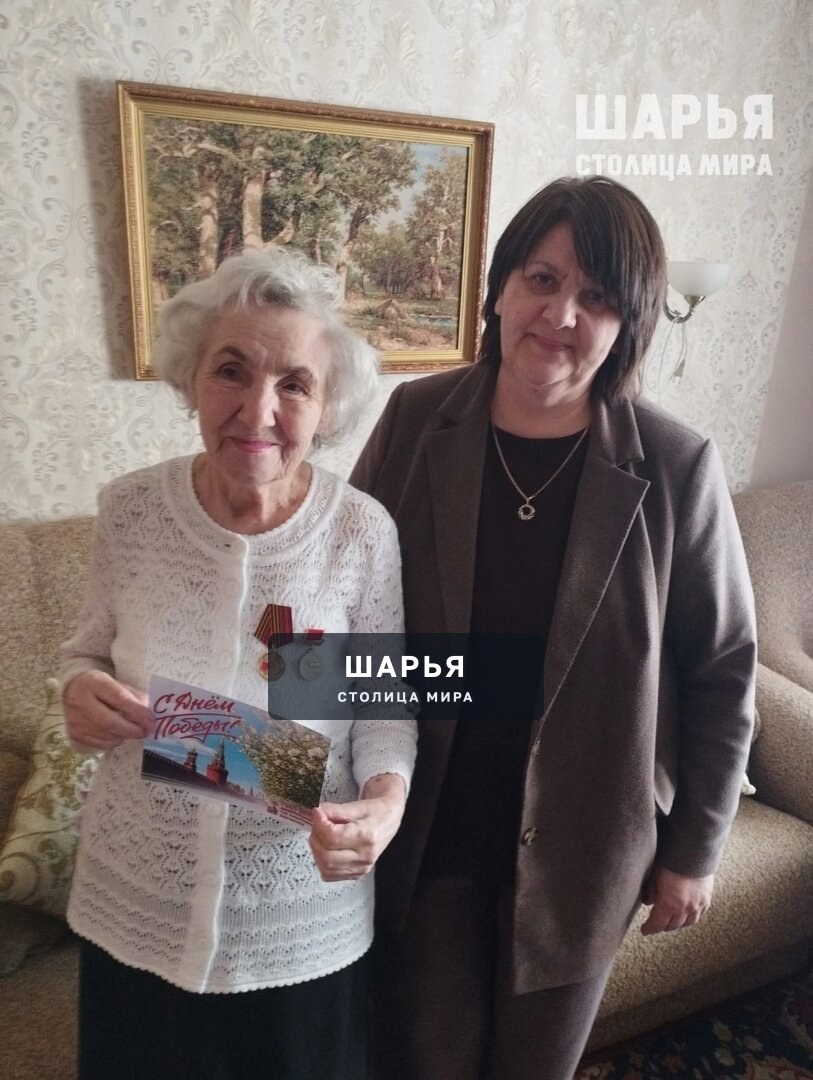 В канун Дня Победы мэр посетила ветеранов Великой Отечественной войны — Шарья — фото 1