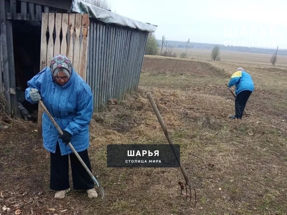 Районные работники культуры приняли участие в субботниках — Шарья — фото 6