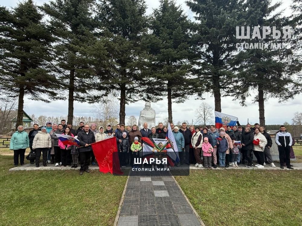 В Шарьинском районе состоялся автопробег "В память о павших, во имя живых" — Шарья — фото 9
