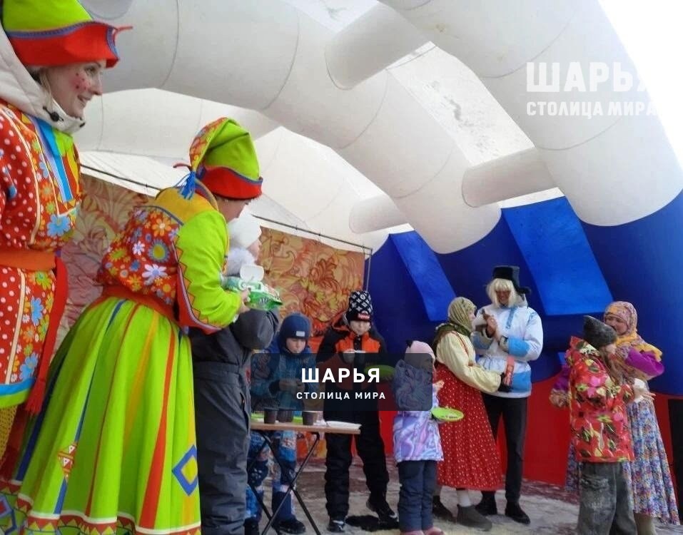 Шарьинцы шумно и весело проводили зиму — Шарья — фото 8