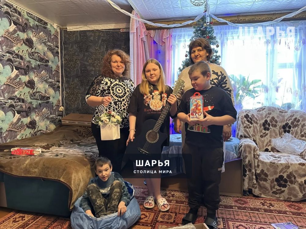 Шарьинские дети получили подарки от губернатора — Шарья — фото 2