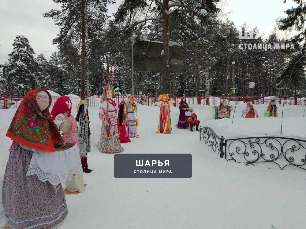 Масленичные куклы объединили народы России в Городском парке Шарьи — Шарья — фото 5