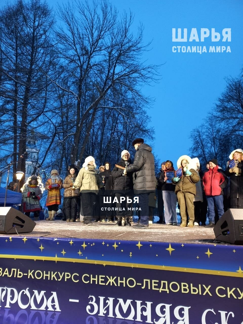 Шарьинцы стали серебряными призёрами фестиваля снежно-ледовых скульптур в Костроме — Шарья — фото 3