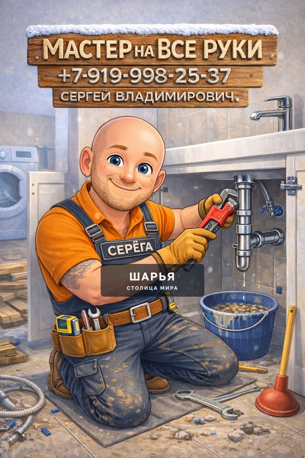 +7-919-998-25-37 — Сергей Владимирович — Шарья