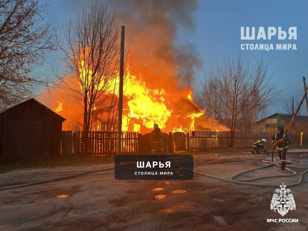 И снова в Шарье сгорел жилой дом — Шарья — фото 2