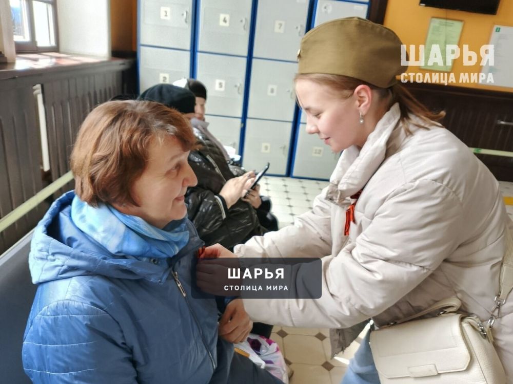 В Шарье проходит Всероссийская акция "Георгиевская лента" — Шарья — фото 4