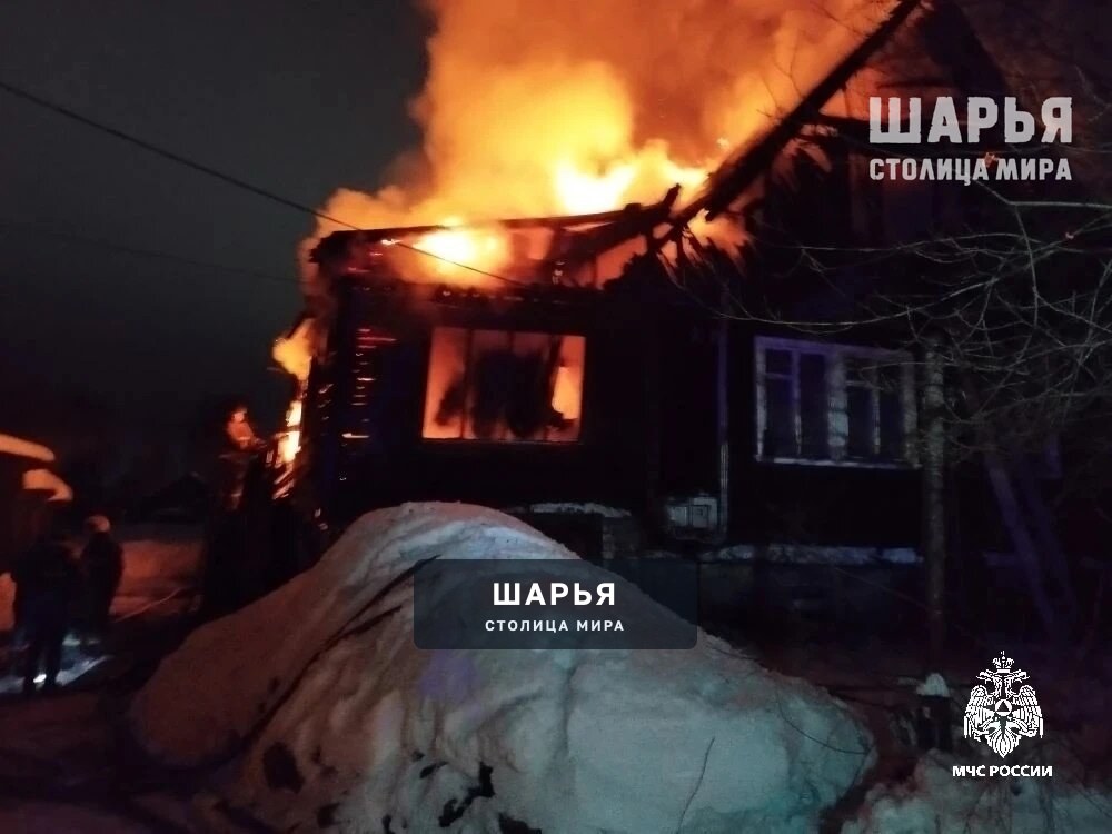 За минувшие сутки в Шарье произошло два пожара — Шарья — фото 2