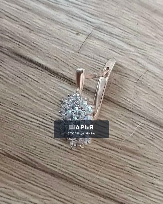 Утеряна серьга , может быть кто то нашел ,номер для связи 89109573008 Галина — Шарья