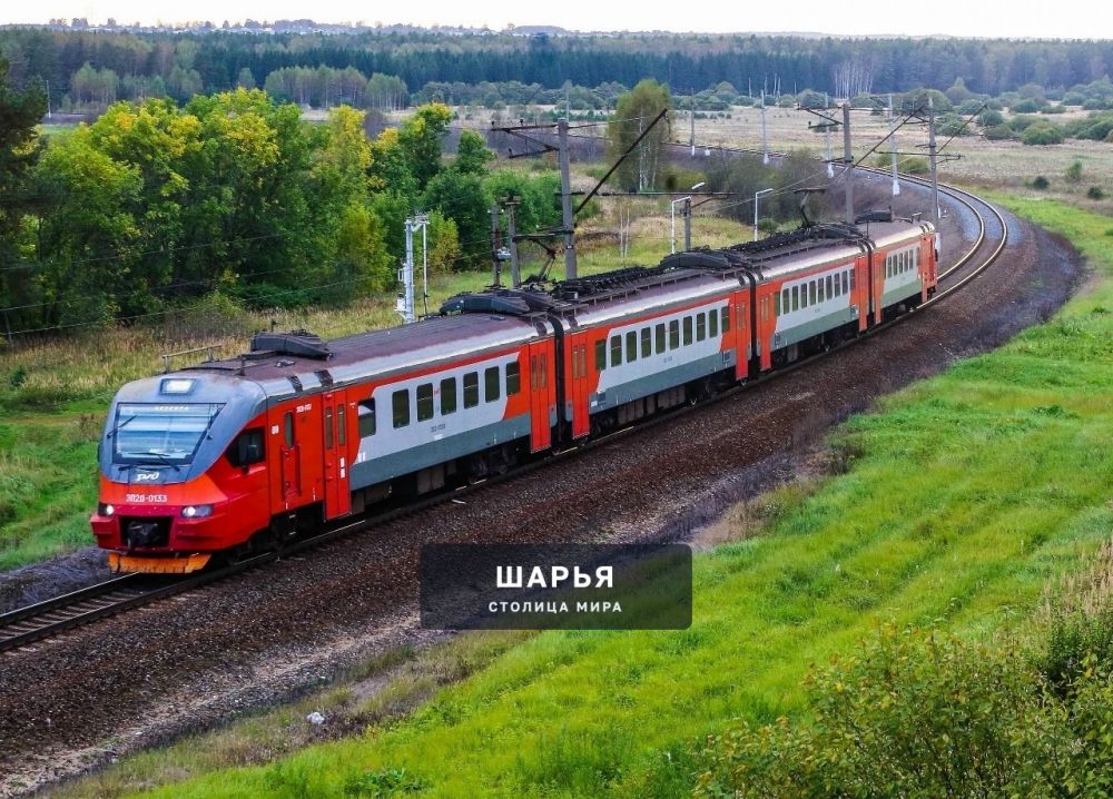 Расписание электричек Шарья-Буй изменилось
