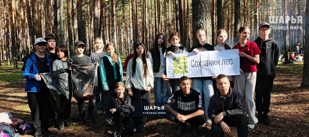 В Шарье прошла акция «Сохраним лес» — Шарья — фото 3