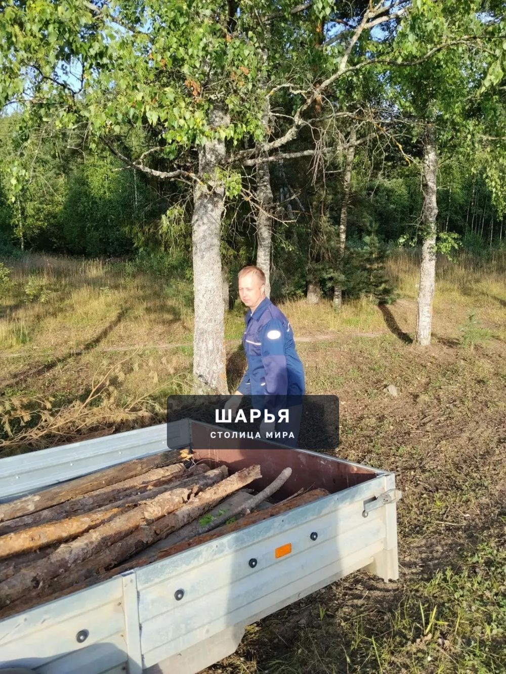 Шесть сознательных шарьинцев приняли участие в субботнике в Козлово — Шарья — фото 6