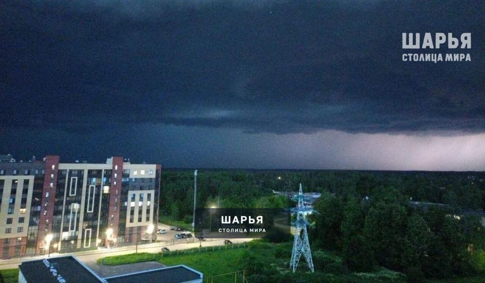 В Костромской области прогнозируются гроза и сильный ветер — Шарья
