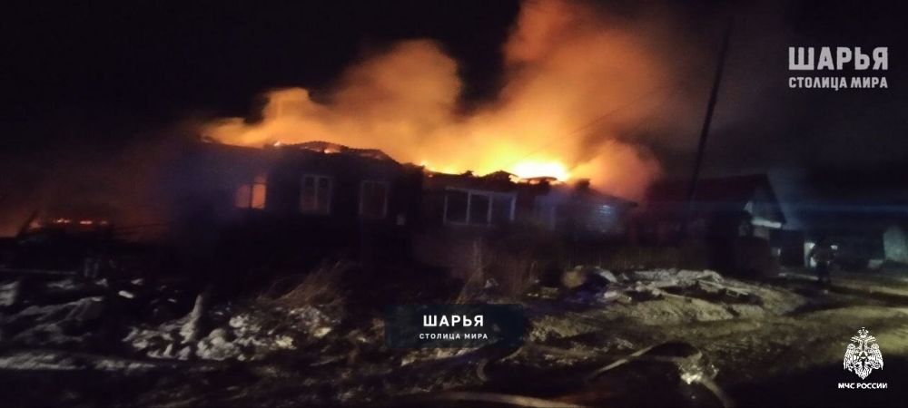 В Шарьинском районе во время пожара погиб пенсионер — Шарья — фото 4