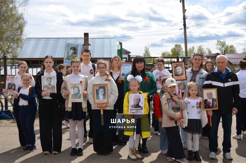Шарьинские школьники организовали свой Бессмертный полк — Шарья — фото 6