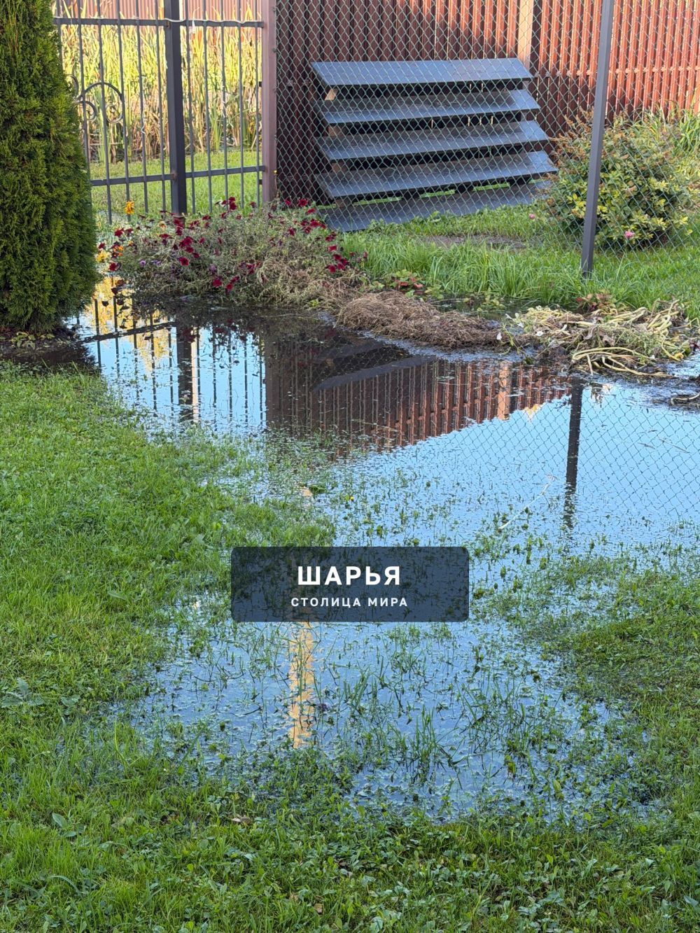 На улице Богородского образовалась канава, которая постоянно заполнена большим количеством… — Шарья — фото 3