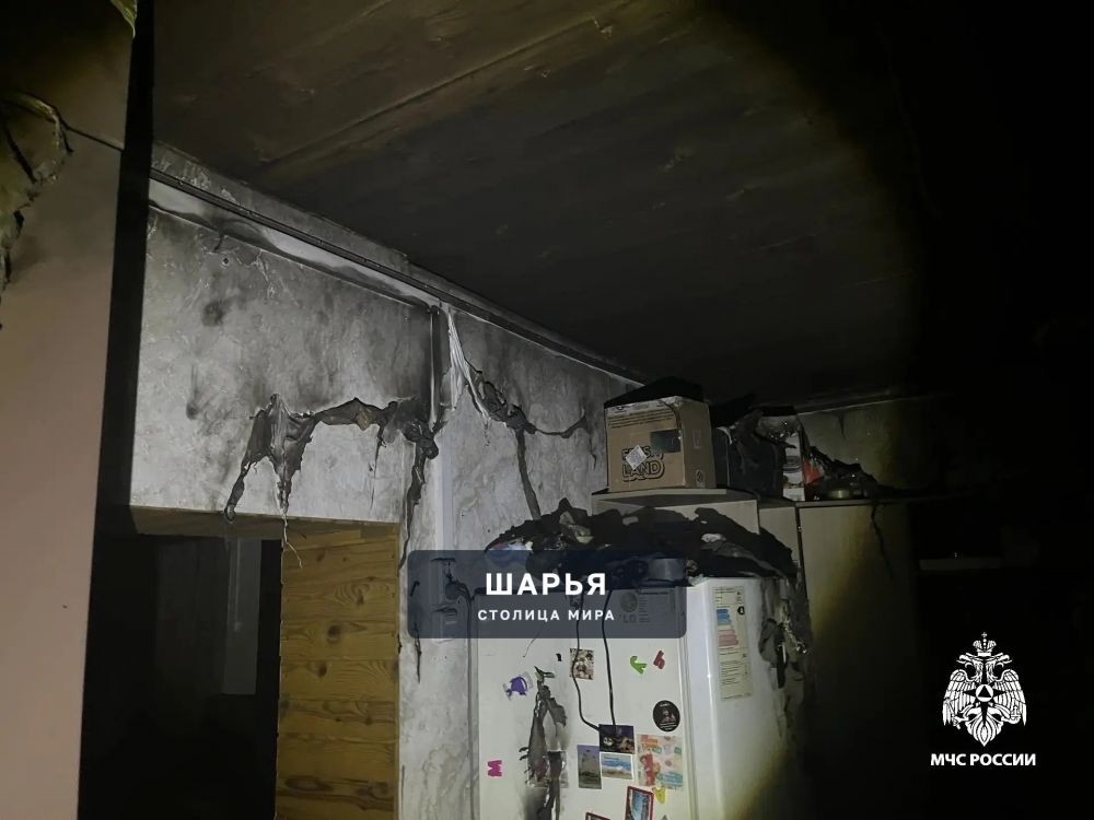 Шарьинцы не растерялись и потушили пожар самостоятельно — Шарья