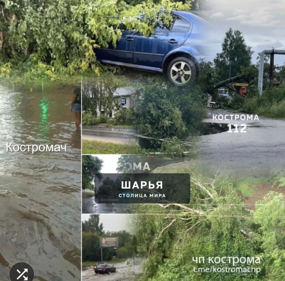 Погода навела "порядок" по всей области — Шарья