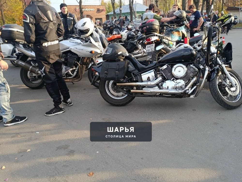 В Шарье закрыли мотосезон массовым сбором байкеров — Шарья — фото 3