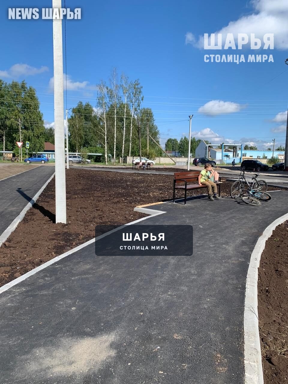 "Морской" сквер в Шарье начал обретать свой окончательный вид — Шарья — фото 7