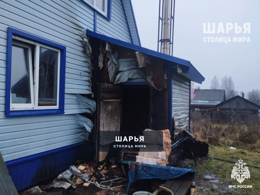Аварийный режим работы электросети стал причиной пожара в Шарье — Шарья — фото 2