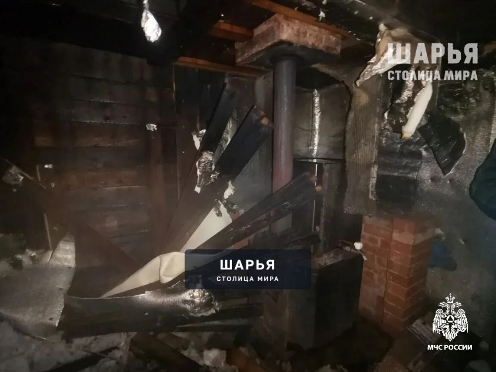 Проблемы с печкой стали причиной пожара в бане в Шарье — Шарья — фото 2