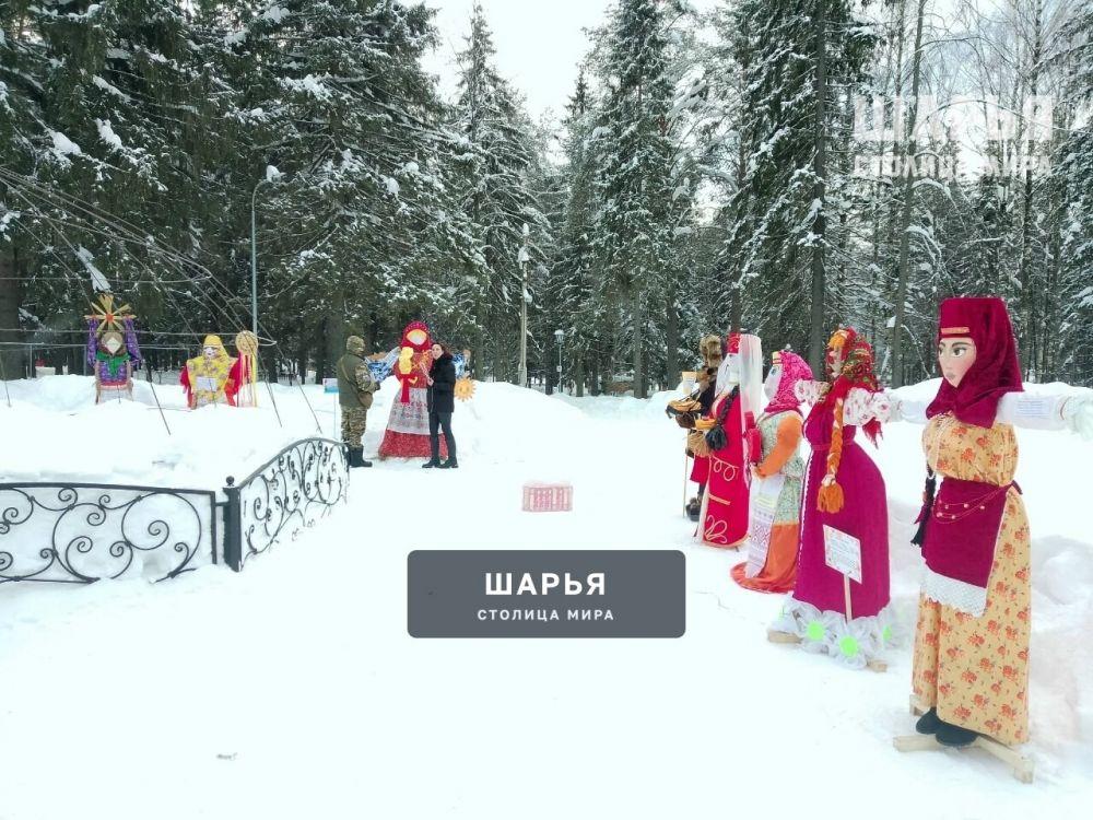 Масленичные куклы объединили народы России в Городском парке Шарьи — Шарья — фото 4