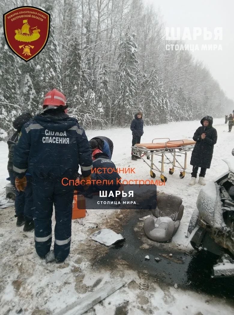 Дорожная авария в Макарьевском районе унесла жизни 2 человек — Шарья — фото 2