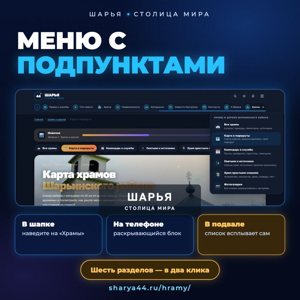 Что нового добавила команда TarasovWeb.ru на sharya44.ru — часть 4 — Шарья — фото 9