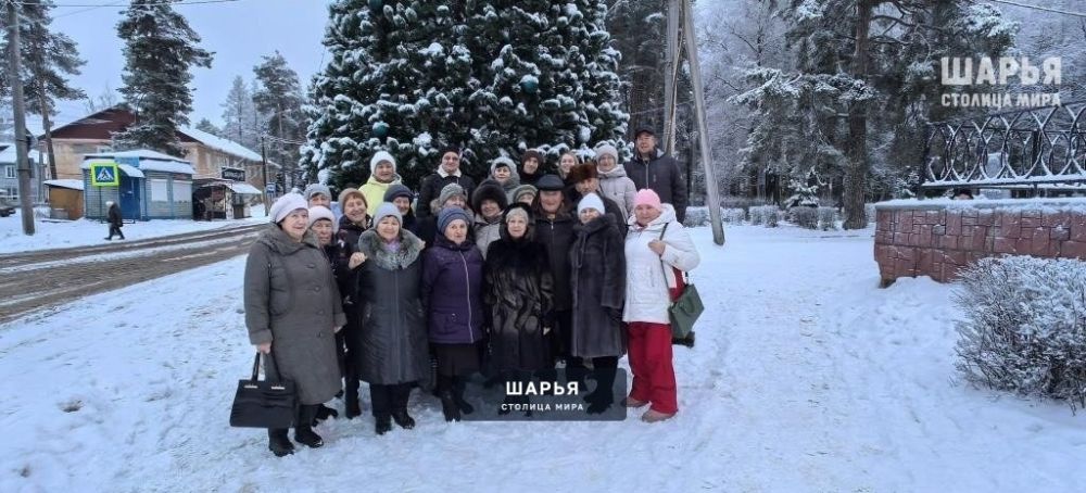 Шарьинцы золотого возраста посетили "Новогодний экспресс" — Шарья — фото 8