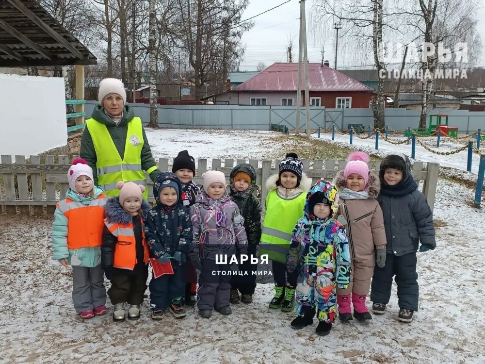 Шарьинские дошколята участвуют в дорожных экскурсиях — Шарья