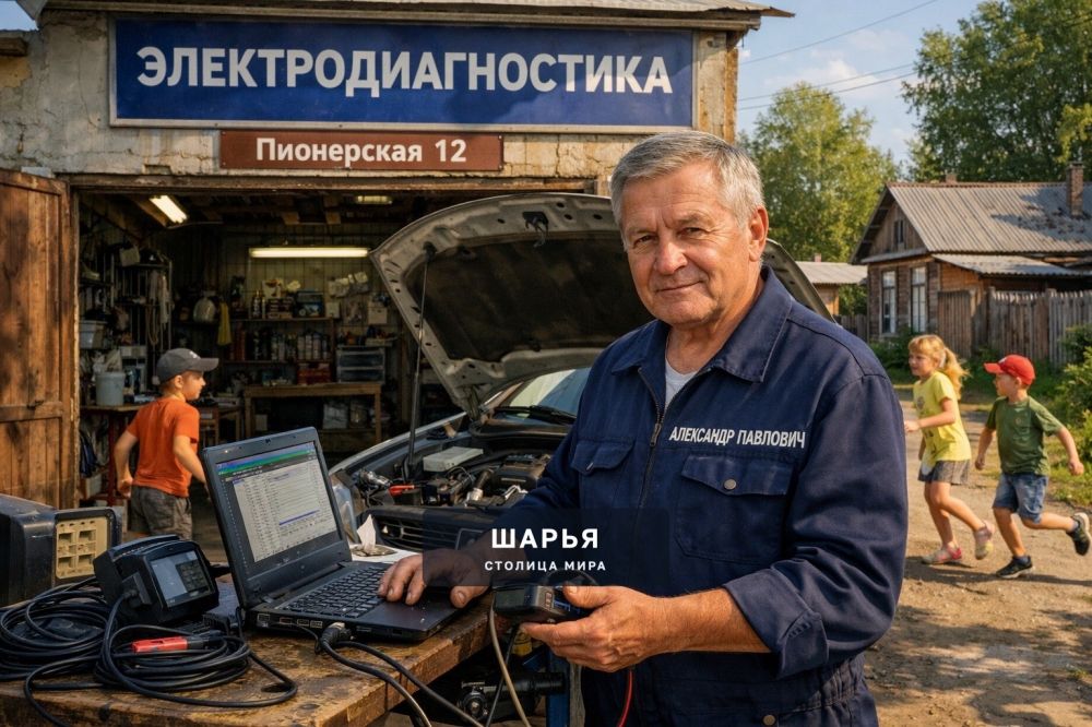 ‍ Электродиагностика автомобилей у Александра Павловича на Пионерской 12 в Ветлужском — Шарья