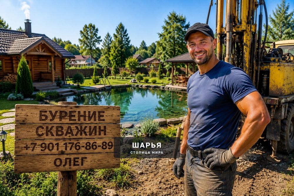 ВОДА НА УЧАСТКЕ — ЭТО НЕ РОСКОШЬ, А КОМФОРТ КАЖДЫЙ ДЕНЬ — Шарья