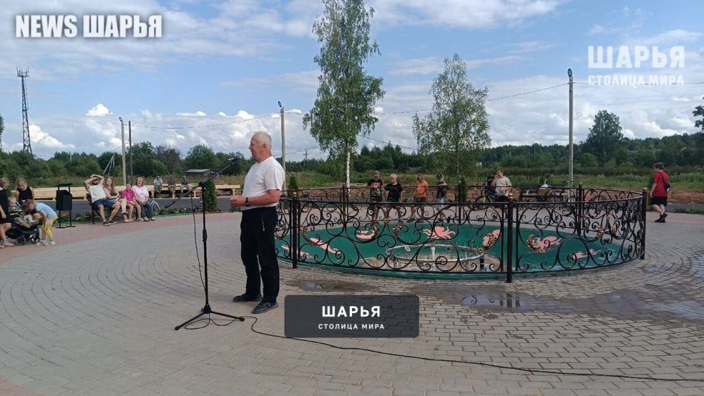 В Зебляках появилось новое место притяжения - фонтан — Шарья