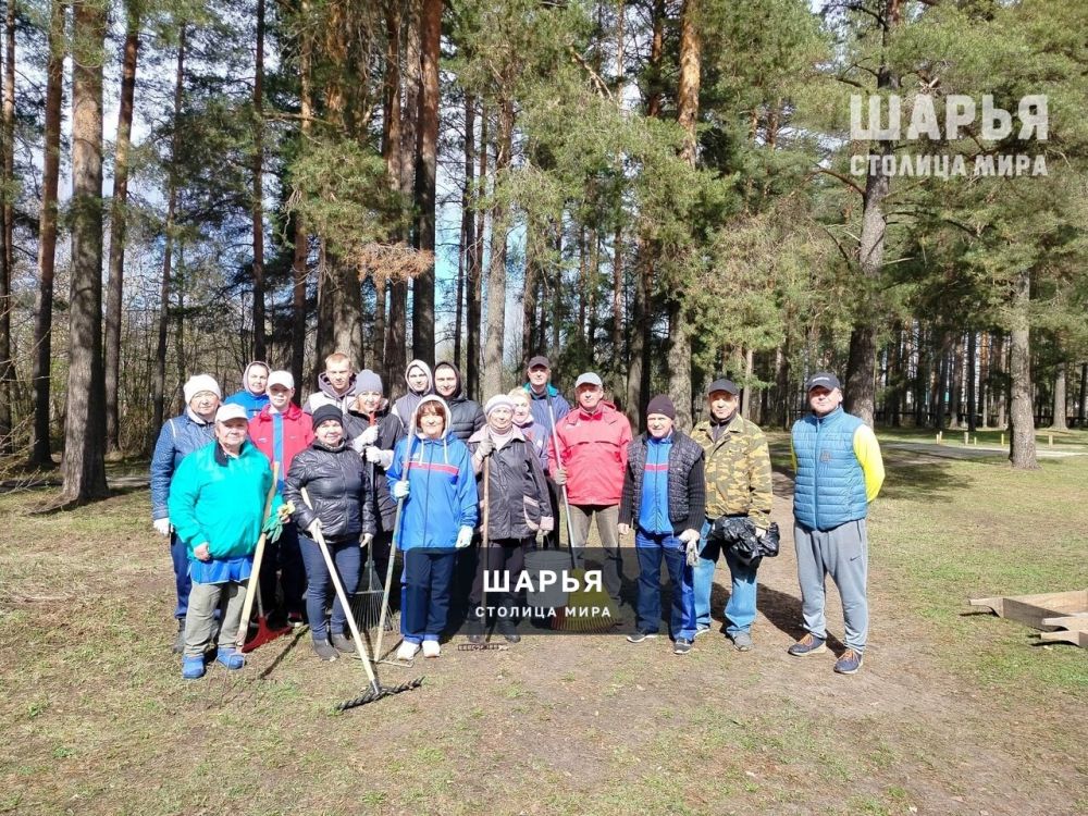 26 апреля коллектив МБУ ДО СШОР г. Шарья приняли участие во "Всероссийском субботнике 2025 " — фото 9