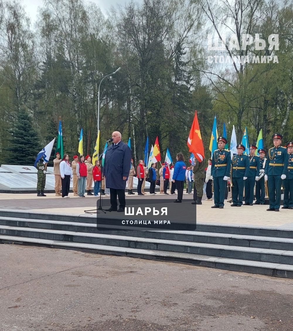 Частичка огня Победы из Москвы в Шарье — Шарья — фото 3